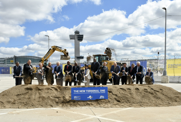 New Terminal One at JFK Breaks Ground, Begins Construction of First Phase of Development